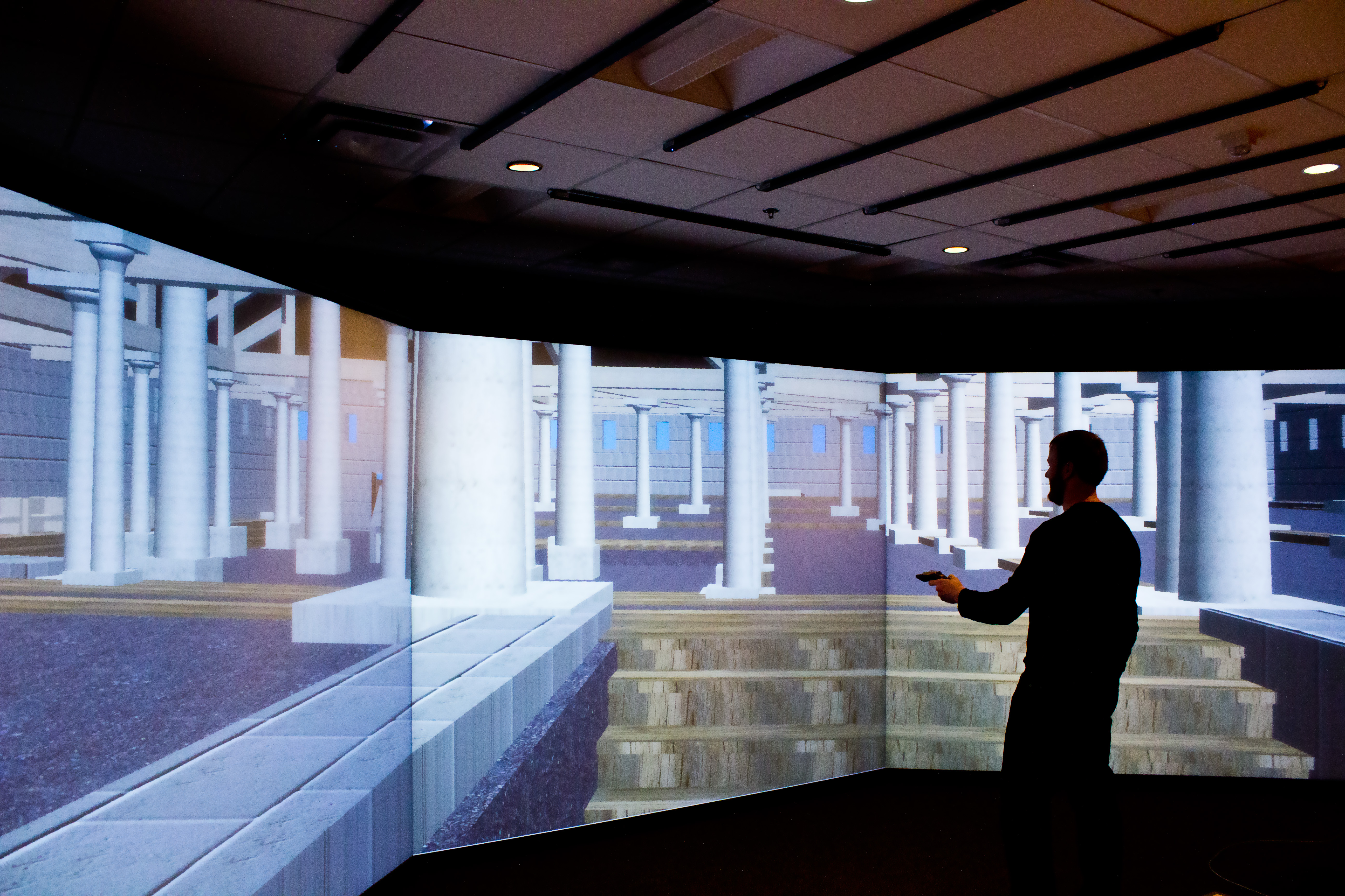 Teaser image for Poster: Immersive Visualization and Spatial Analysis of Oratorical Performance Venues in Ancient Greece